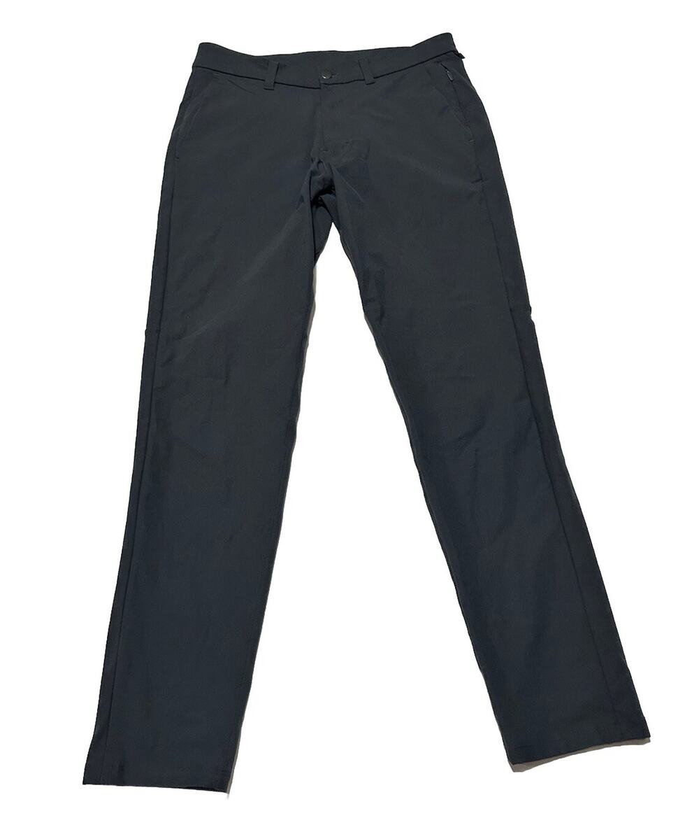 Lululemon Men’s Dark Grey Commission Slim Pants Size 32W 31L